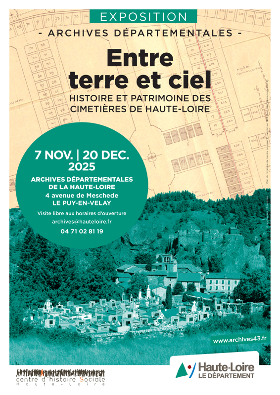 Entre terre et ciel. Histoire et patrimoine des cimetières de Haute-Loire