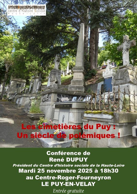 Les cimetières du Puy : un siècle de polémiques