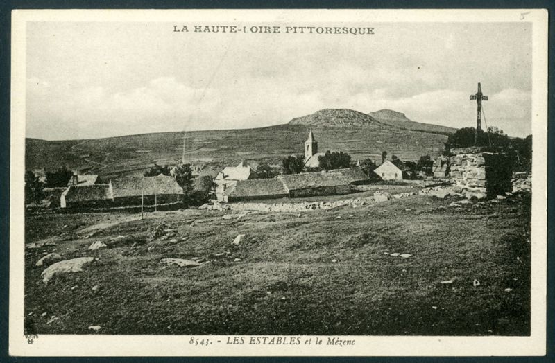 12 Fi ESTABLES (Les) 19 (Les Estables et le Mézenc).