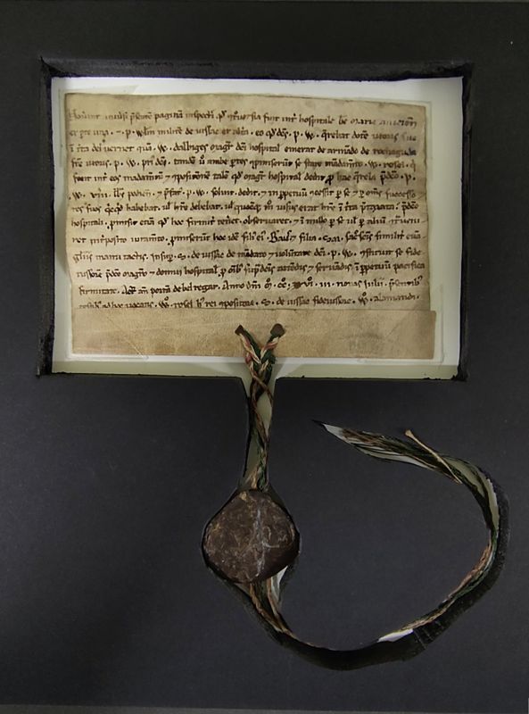 Un document d'archives vieux de 800 ans, jour pour jour !