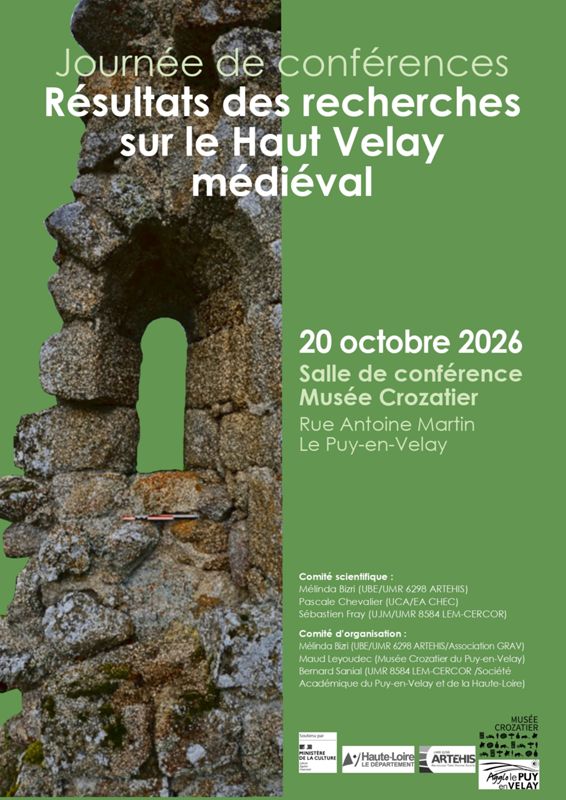 Résultats des recherches sur le Haut Velay médiéval