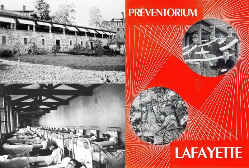 Archives départementales de la Haute-Loire. Préventorium de Chavaniac-Lafayette (crédit photographique Anna Philippon).