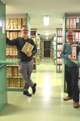 Archives départementales de la Haute-Loire. Reconditionnement et reclassement des registres de notaires (3 E).