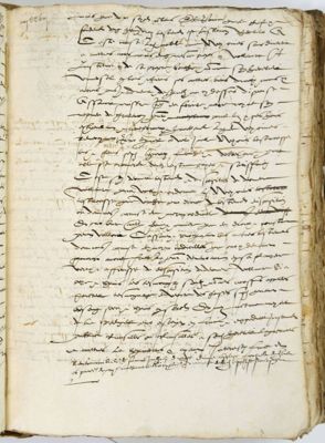 Archives départementales de la Haute-Loire. Cours de paléographie, mois de mai 2019 (3 E 101/2).