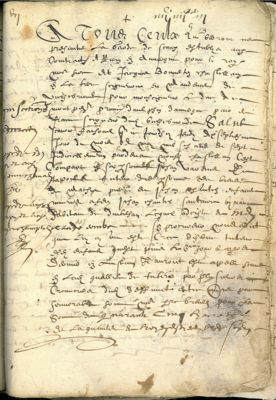 Archives départementales de la Haute-Loire. Cours de paléographie, mois de février 2019 (3 E 53/3).