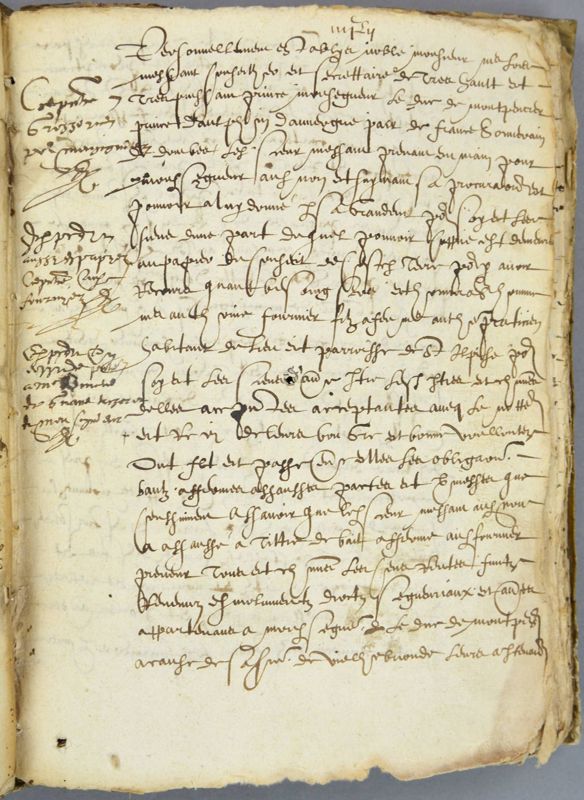 Archives départementales de la Haute-Loire. Cours de paléographie, mois de janvier 2019 (3 E 53/3).