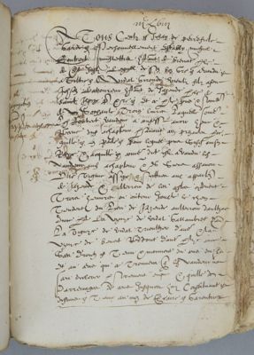 Archives départementales de la Haute-Loire. Cours de paléographie, mois de novembre 2018 (3 E 53/3).