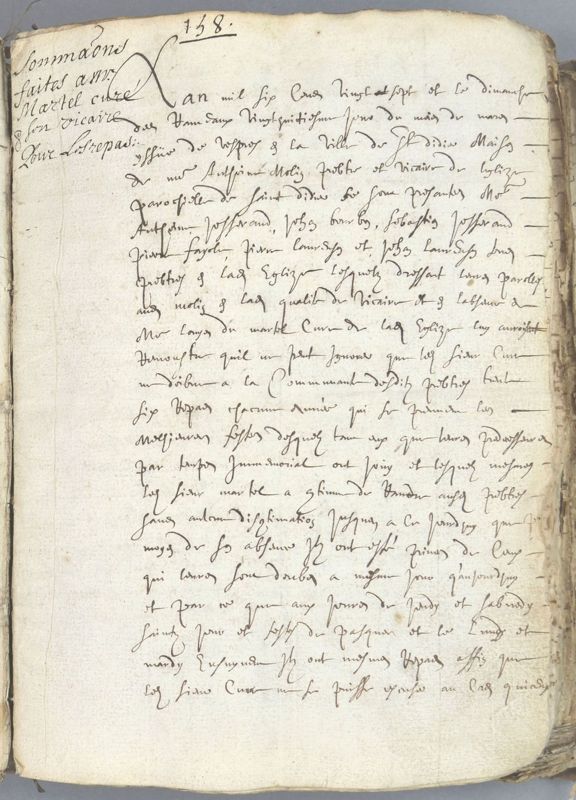 Archives départementales de la Haute-Loire. Cours de paléographie, mois de mai 2018 (362 J NC).