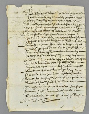 Archives départementales de la Haute-Loire. Cours de paléographie, mois de novembre 2017 (298 J NC). 