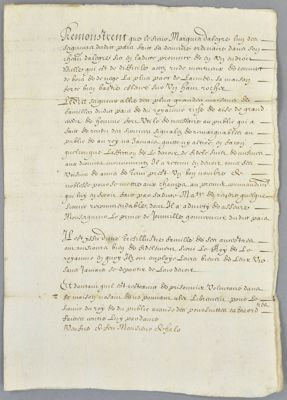 Archives départementales de la Haute-Loire. Cours de paléographie, mois de septembre 2017 (298 J 2). 
