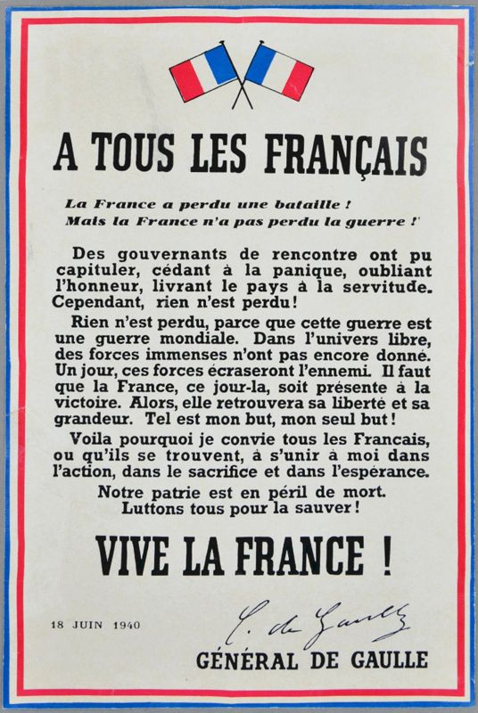 Archives départementales de la Haute-Loire. Fonds René Sejalon, résistant de la Seconde Guerre mondiale (tract de propagande française sous l'occupation, 300 J 2)
