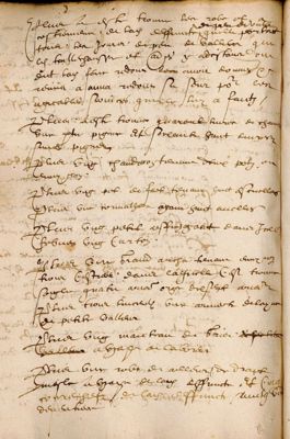 Archives départementales de la Haute-Loire. Cours de paléographie, mois de septembre 2020 (3 E 67/1).