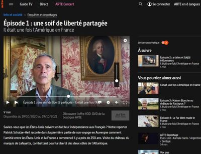 Archives départementales de la Haute-Loire. Il était une fois l'Amérique en France, série de reportages (épisode 1, Arte, Patrick Schulze-Heil, 2020).