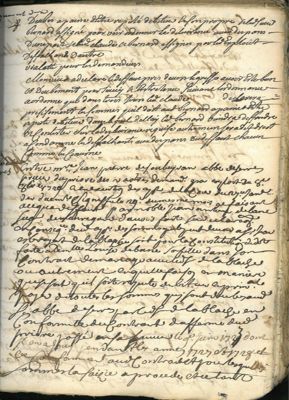 Archives départementales de la Haute-Loire. Cours de paléographie, mois d'avril 2020 (B 604). 