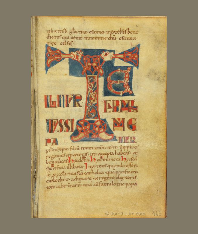 Archives départementales de la Haute-Loire. Vente d'un sacramentaire inconnu de la cathédrale du Puy (crédit photographique : © dorotheum.com).