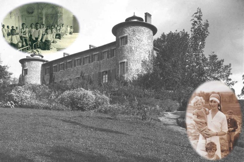 Archives départementales de la Haute-Loire. Fonds iconographique du château de Chavaniac-Lafayette. 