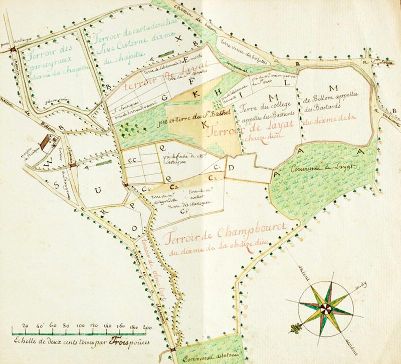 Archives Départementales de la Haute-Loire. Fonds de l'abbaye de La Chaise-Dieu. 1 H 377/1.