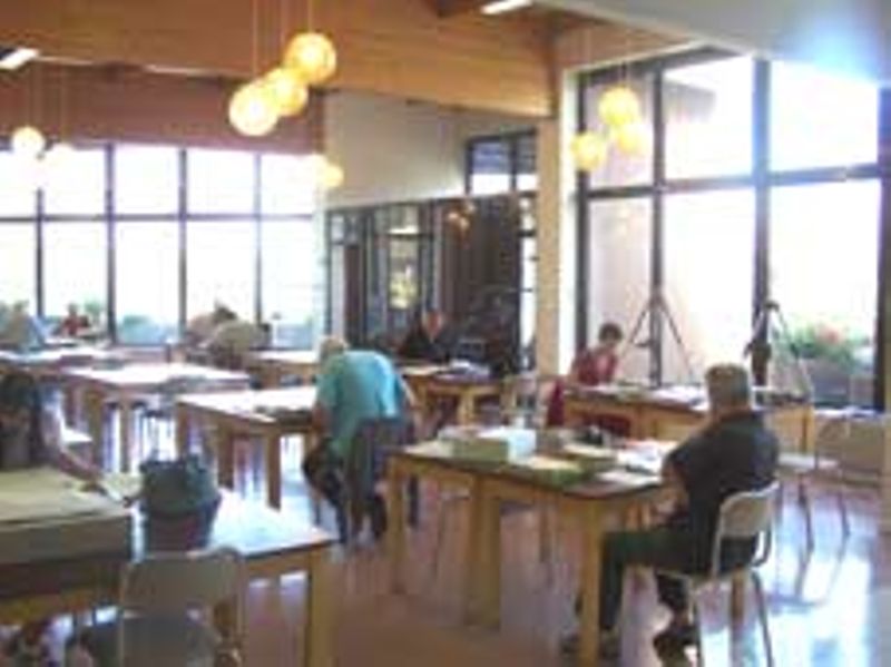 Archives de la Haute-Loire. Salle de consultation.