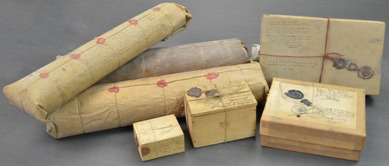 Archives départementales de la Haute-Loire. Classement des archives du Tribunal de commerce de Brioude (6 U 1), marques de fabrique non descellées.