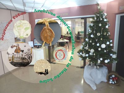 Archives départementales de la Haute-Loire. Bilan des nouveaux contenus en ligne et joyeuses fêtes !