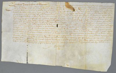 Archives départementales de la Haute-Loire. Cours de paléographie, mois d'octobre 2016 (134 J NC).