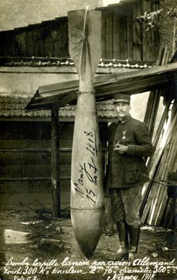 Archives départementales de la Haute-Loire. Quiz Grande guerre, année 1918, question du mois de mars 2018 (fonds Louis Férentes, 3 NUM 179).