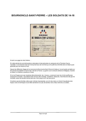 Archives départementales de la Haute-Loire. Travaux de Raymond Caremier, "Guerres et conflits" (3 Num 230/8). 
