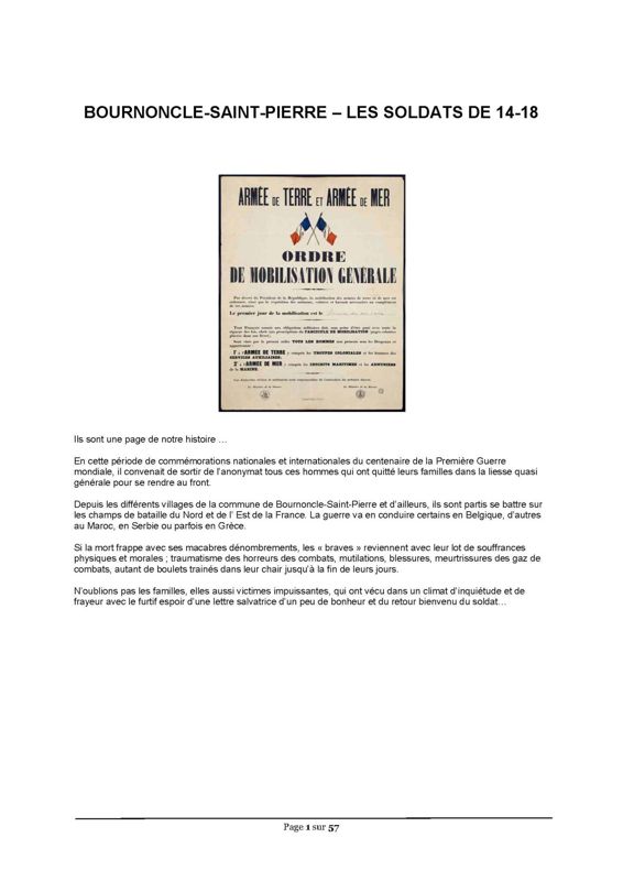 Archives départementales de la Haute-Loire. Travaux de Raymond Caremier, "Guerres et conflits" (3 Num 230/8). 