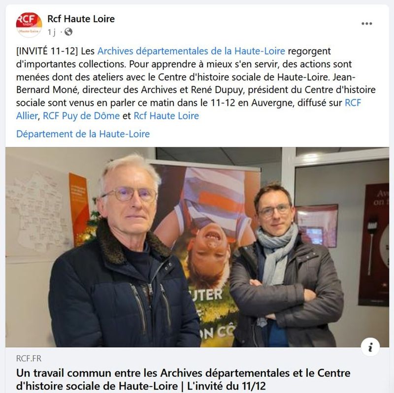 "Les ateliers de la recherche" évoqués sur les ondes