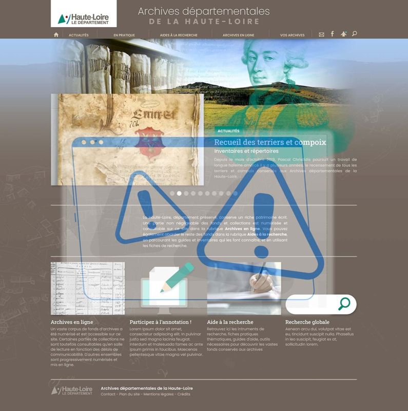 Site internet inaccessible ce mecredi 26 avril 2023 à cause d'un incendie au Datacenter