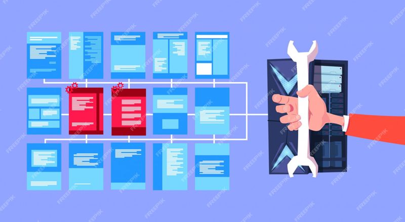 Maintenance des moteurs de recherche sur le site internet des Archives