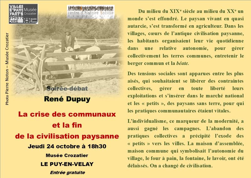 La crise des communaux et la fin de la civilisation paysanne
