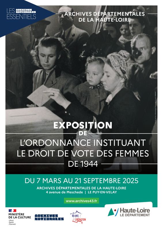 L’ordonnance de 1944 instituant le droit de vote des femmes