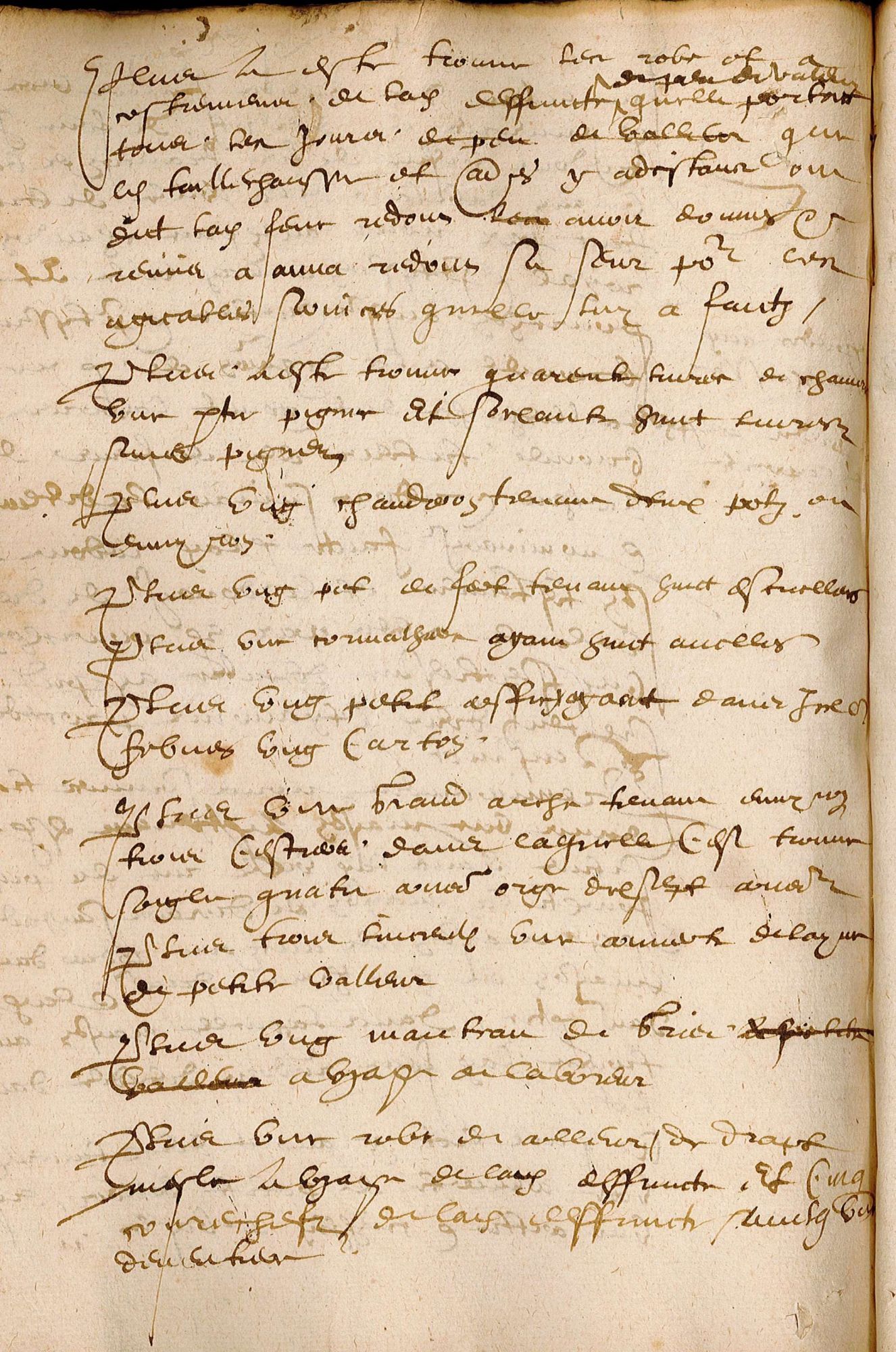 Cours de paléographie du mois de septembre