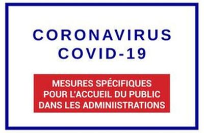 Archives départementales de la Haute-Loire. Fermeture des Archives, mesures spécifiques pour l'accueil du public dans les administrations (coronavirus COVID-19).