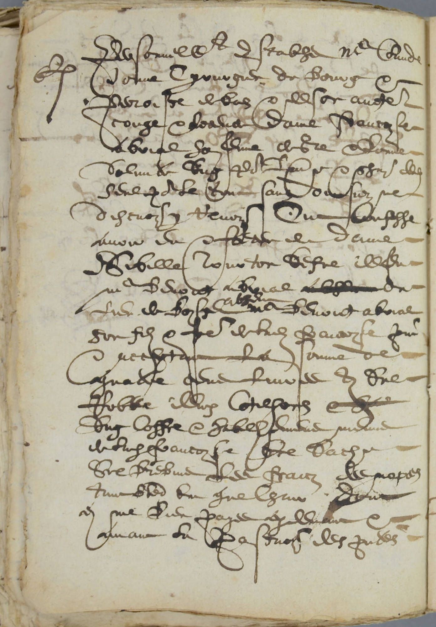 Cours de paléographie du mois de janvier 2020