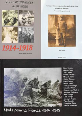 Archives départementales de la Haute-Loire.  Ouvrages sur la Grande Guerre, Jean Roche, Yvan Huillet (auteurs).