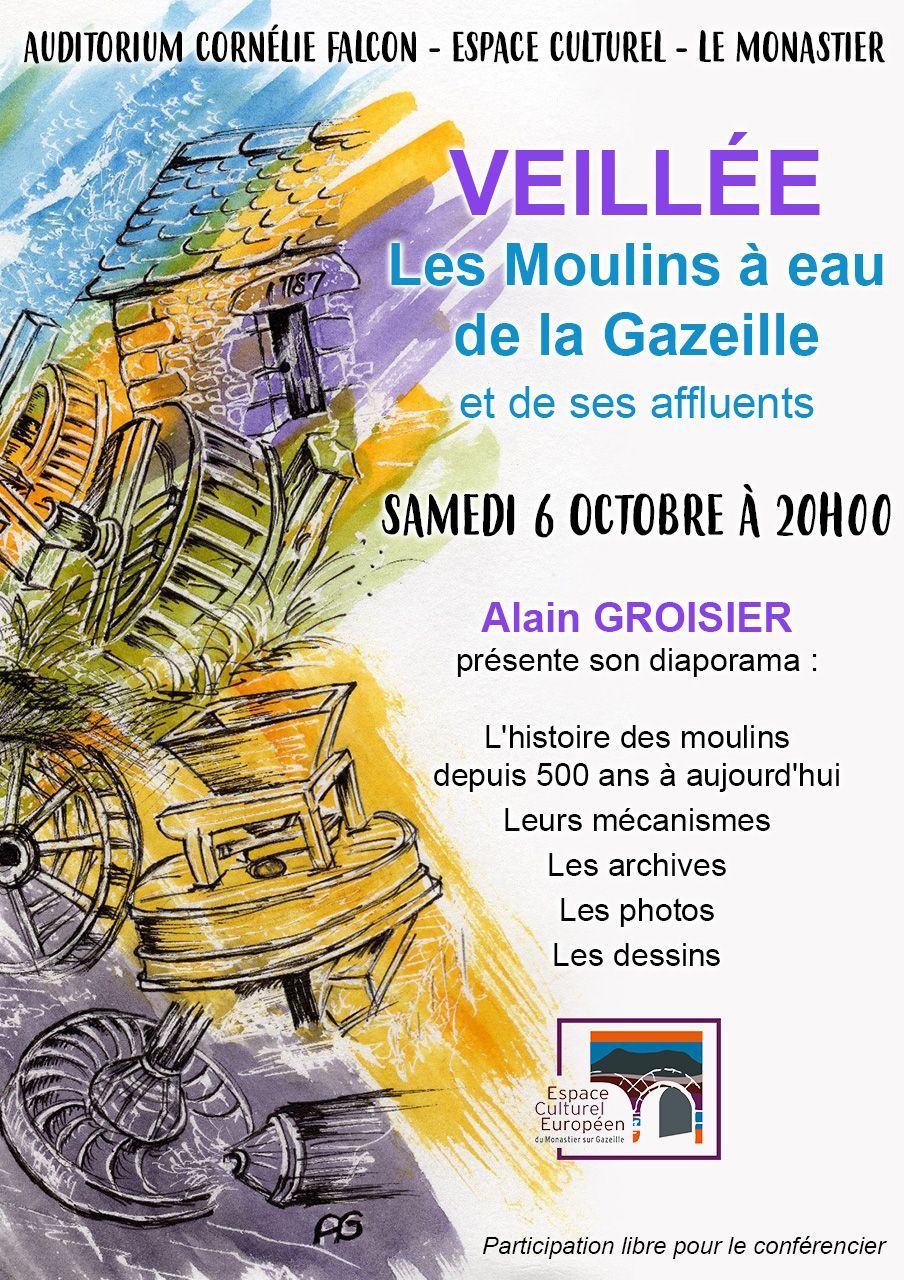 Les moulins de la Gazeille