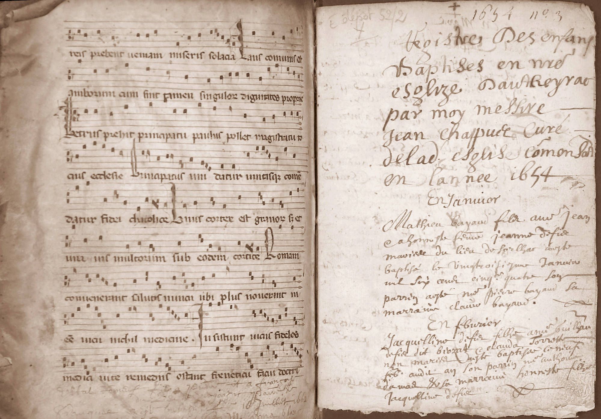 État civil : mise à jour des collections communale et paroissiale (E-dépôt)