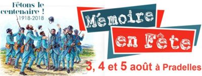 Archives départementales de la Haute-Loire. "Mémoire en Fête III", association L.A.V.E., Pradelles (août 2018).