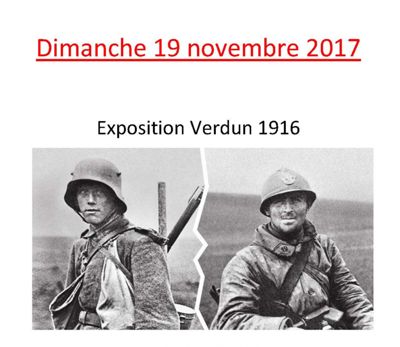 Archives départementales de la Haute-Loire. Exposition "Verdun 1916" à Riotord.