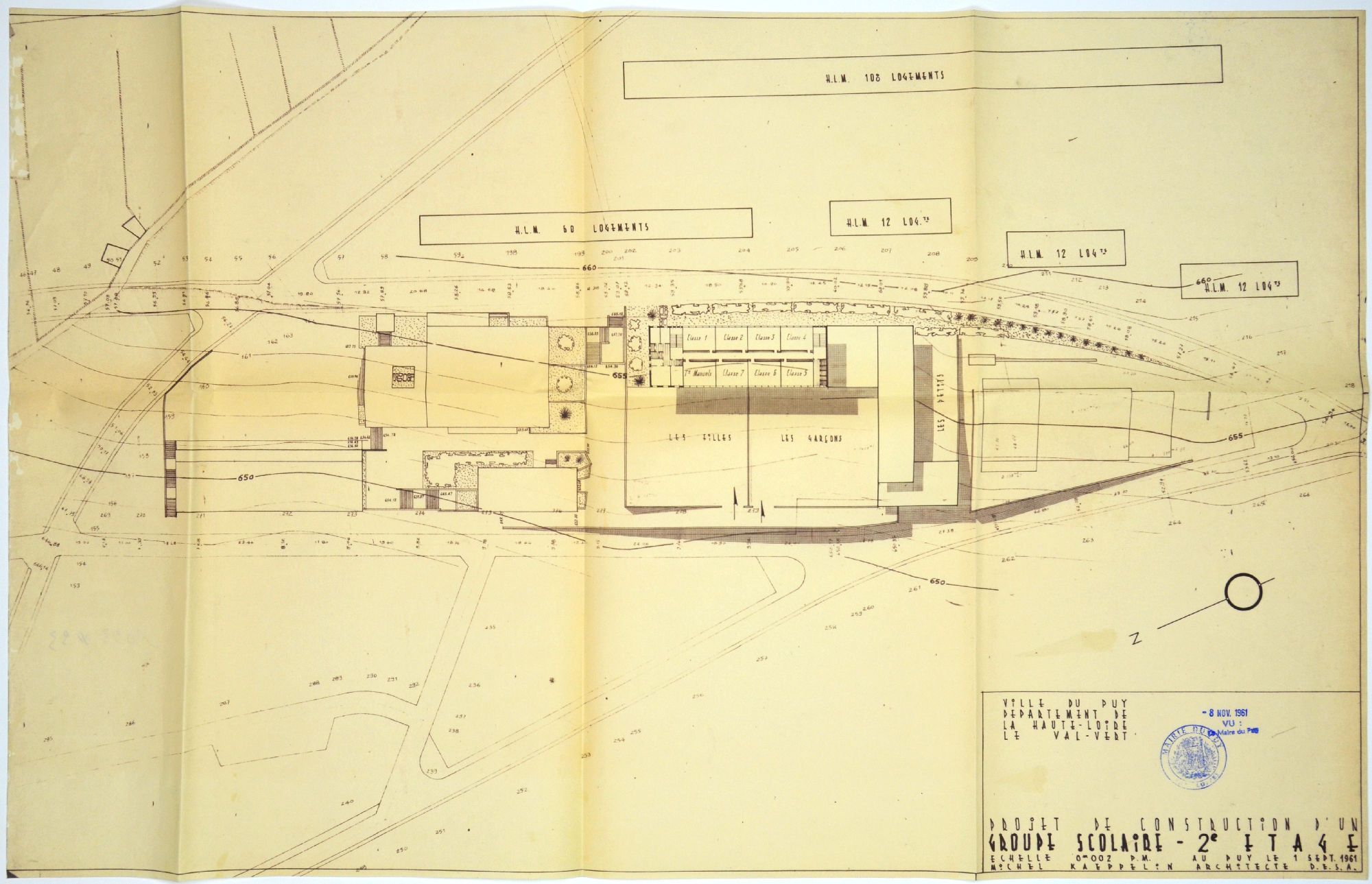 Projet de construction du groupe scolaire du Val-Vert