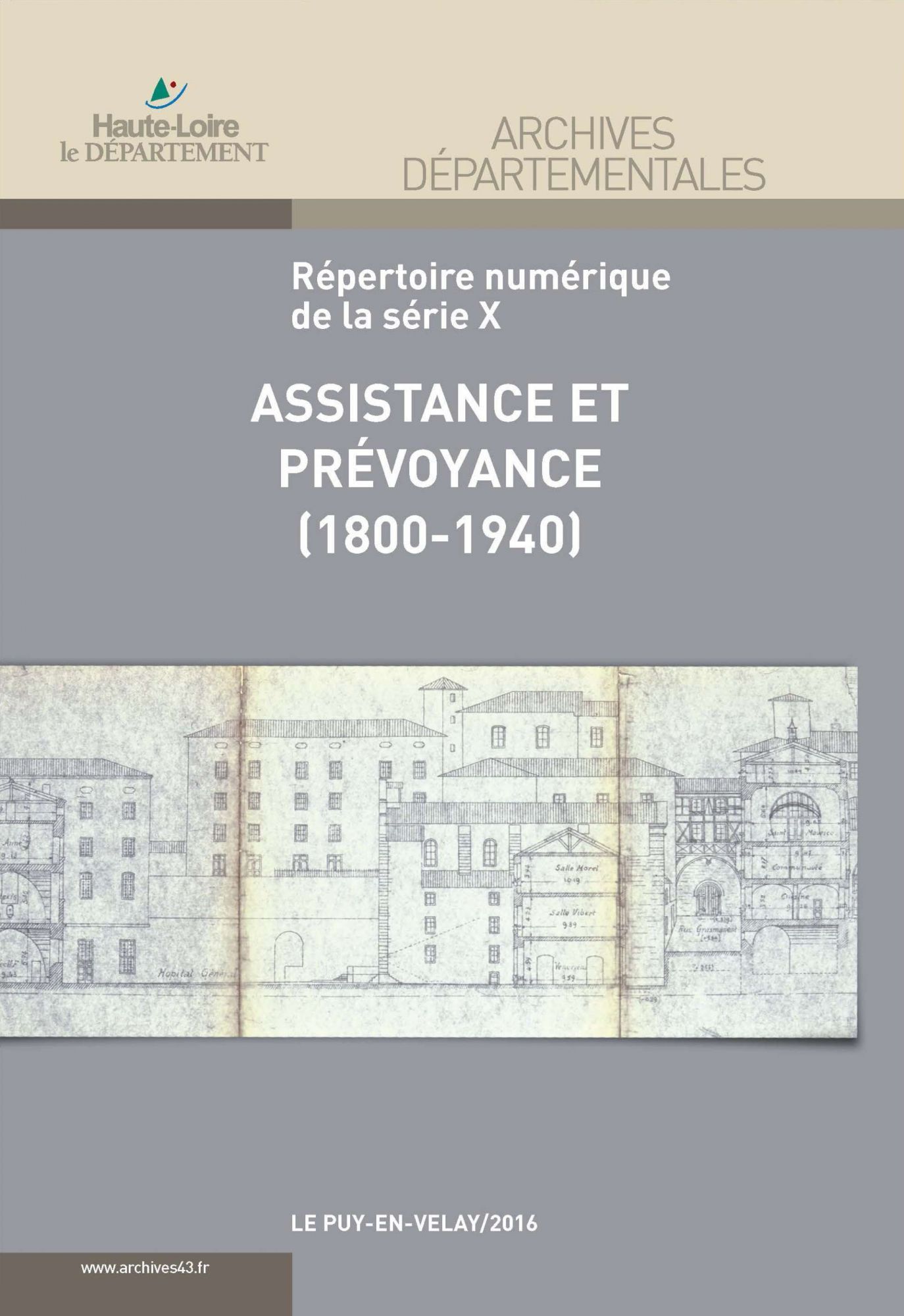 Assistance et à la prévoyance sociale en Haute-Loire entre 1800 et 1940