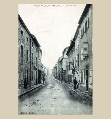 Archives départementales de la Haute-Loire. Mise à jour de la collection de cartes postales anciennes (12 Fi MONTFAUCON 19).