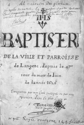 Archives départementales de la Haute-Loire. Mise à jour de l'État civil en ligne (septembre 2015, registre 3 NUM 211/3, Langeac).