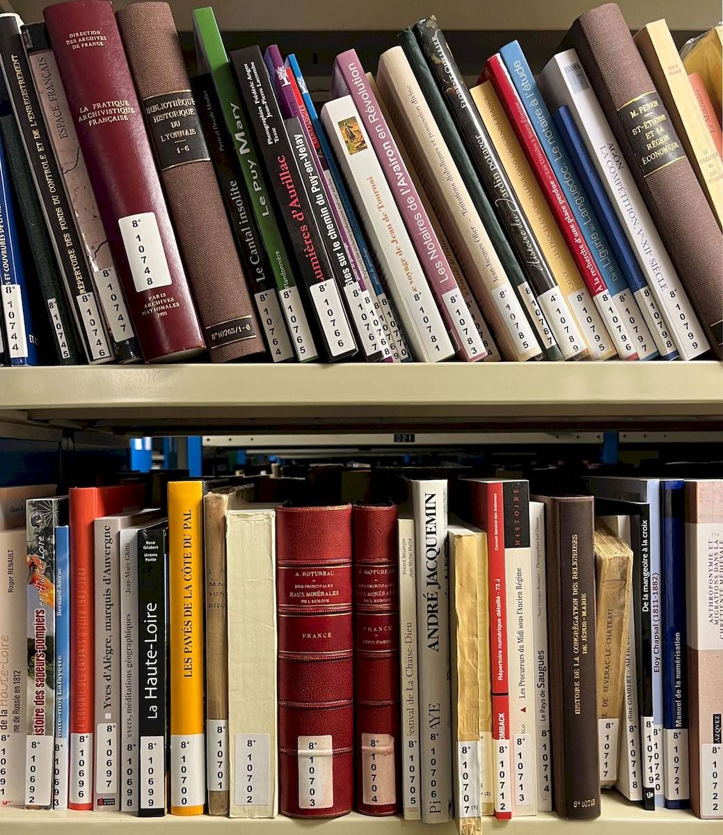 Archives départementales de la Haute-Loire. Catalogue de la bibliothèque.