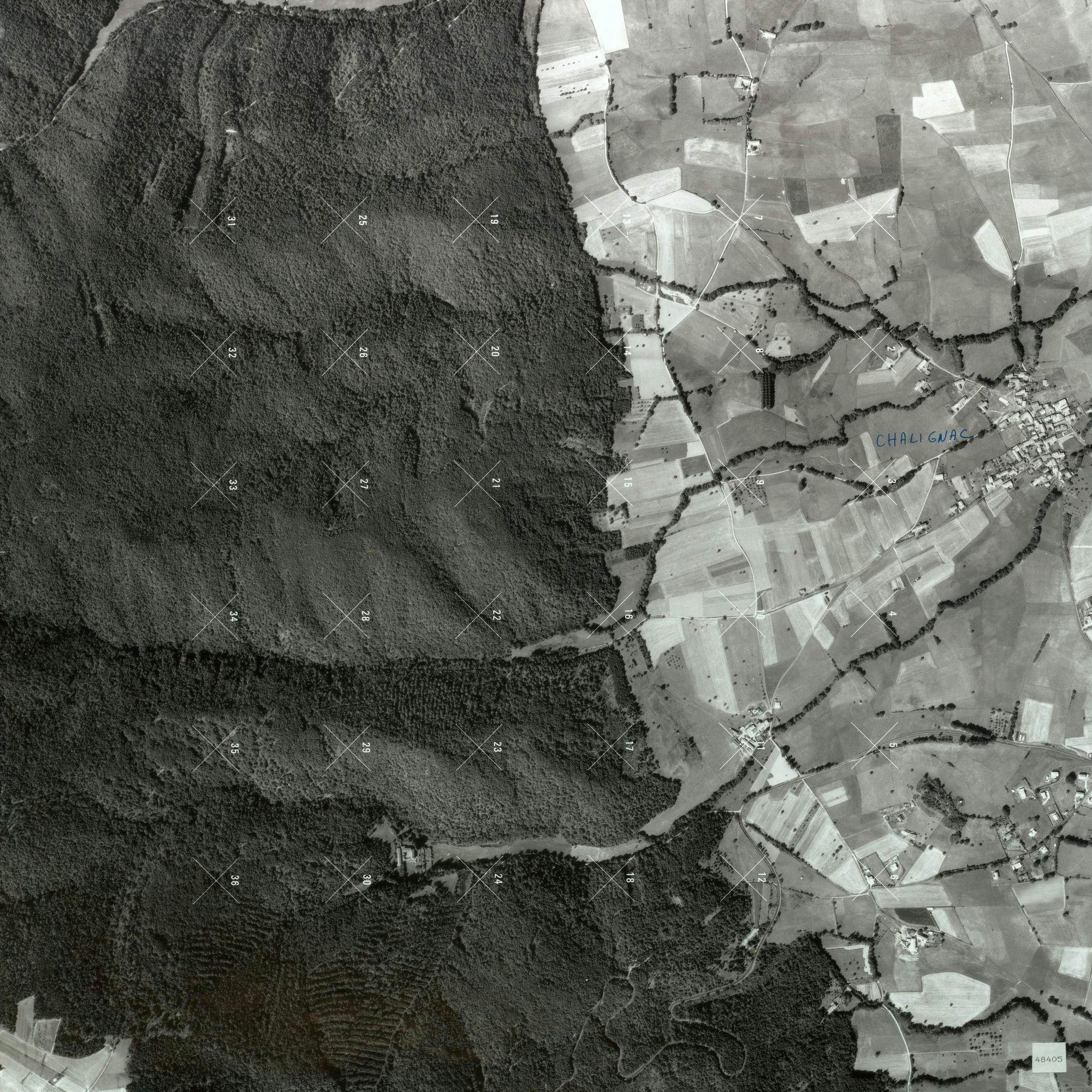 Photographies aériennes grand format