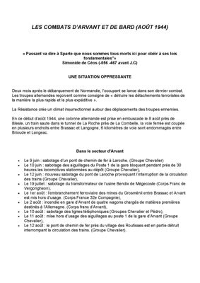 Archives départementales de la Haute-Loire. Travaux de Raymond Caremier, "Guerres et conflits" (3 Num 230/7). 
