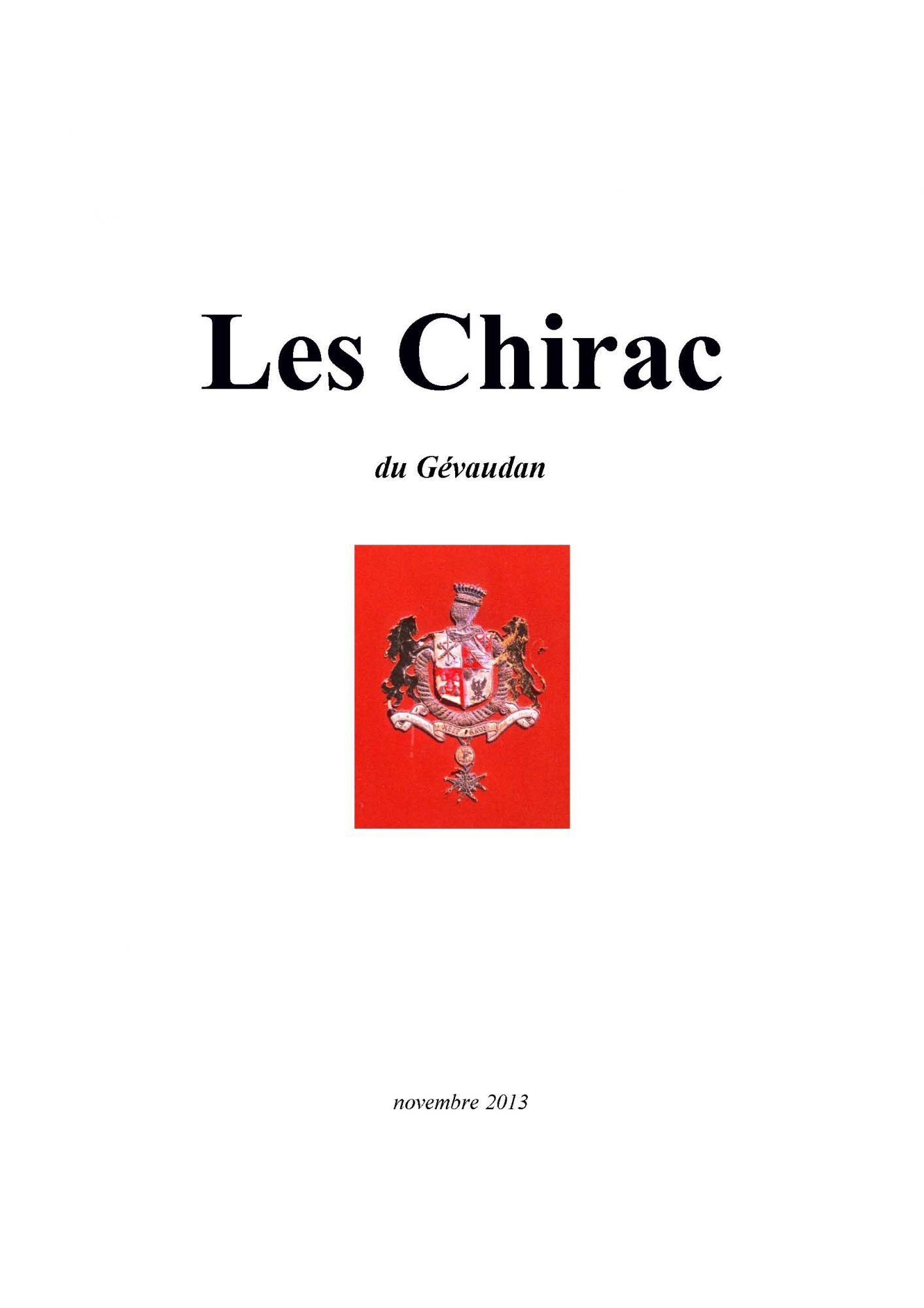 Les Chirac du Gévaudan