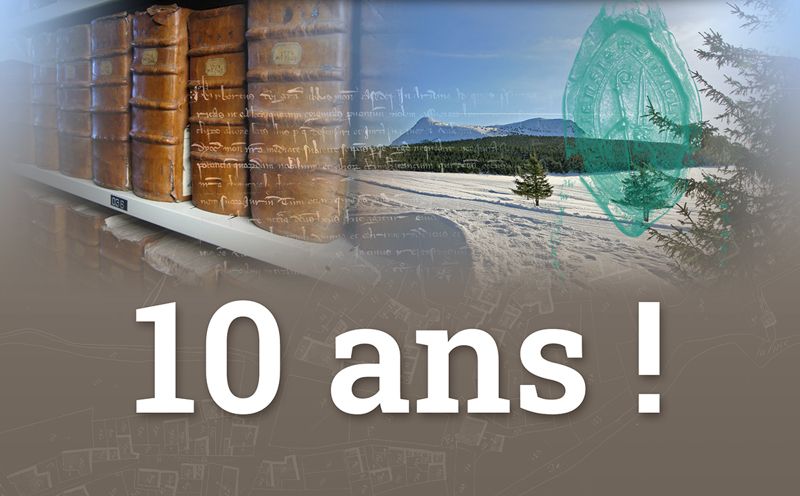 Archives départementales de la Haute-Loire. 10 ans déjà !